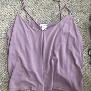 Loose fitting spaghetti strapped top